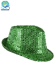 CAPPELLO PAILLETTES VERDE